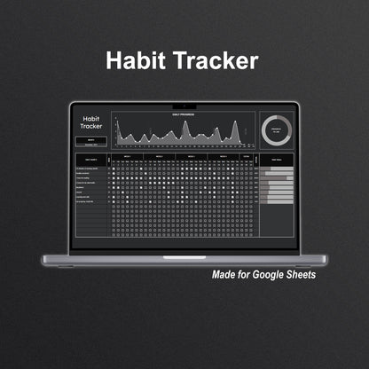 Habit Tracker (Dark Theme)