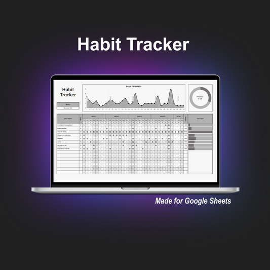 Habit Tracker (Light Theme)